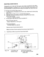 Preview for 109 page of Honda Fourtrax Foreman TRX400FW 1997 Owner'S Manual