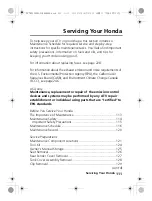 Preview for 121 page of Honda FourTrax Foreman TRX520FE2 2020 Owner'S Manual