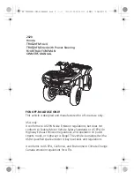 Предварительный просмотр 3 страницы Honda FourTrax Foreman TRX520FM1 2020 Owner'S Manual