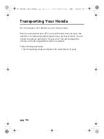 Предварительный просмотр 214 страницы Honda FourTrax Foreman TRX520FM1 2020 Owner'S Manual