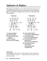 Предварительный просмотр 23 страницы Honda FOURTRAX RANCHER AT 2006 TRX400FA Owner'S Manual