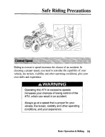 Предварительный просмотр 100 страницы Honda FOURTRAX RANCHER AT 2006 TRX400FA Owner'S Manual