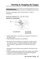 Предварительный просмотр 104 страницы Honda FOURTRAX RANCHER AT 2006 TRX400FA Owner'S Manual