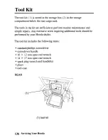 Предварительный просмотр 145 страницы Honda FOURTRAX RANCHER AT 2006 TRX400FA Owner'S Manual