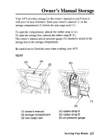 Предварительный просмотр 146 страницы Honda FOURTRAX RANCHER AT 2006 TRX400FA Owner'S Manual