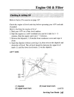 Предварительный просмотр 154 страницы Honda FOURTRAX RANCHER AT 2006 TRX400FA Owner'S Manual