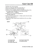 Предварительный просмотр 160 страницы Honda FOURTRAX RANCHER AT 2006 TRX400FA Owner'S Manual