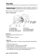 Предварительный просмотр 169 страницы Honda FOURTRAX RANCHER AT 2006 TRX400FA Owner'S Manual