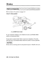 Предварительный просмотр 179 страницы Honda FOURTRAX RANCHER AT 2006 TRX400FA Owner'S Manual