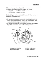 Предварительный просмотр 182 страницы Honda FOURTRAX RANCHER AT 2006 TRX400FA Owner'S Manual