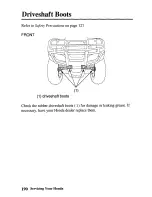 Предварительный просмотр 199 страницы Honda FOURTRAX RANCHER AT 2006 TRX400FA Owner'S Manual