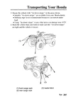 Предварительный просмотр 213 страницы Honda FOURTRAX RANCHER AT 2006 TRX400FA Owner'S Manual