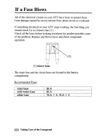 Предварительный просмотр 230 страницы Honda FOURTRAX RANCHER AT 2006 TRX400FA Owner'S Manual