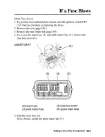 Предварительный просмотр 231 страницы Honda FOURTRAX RANCHER AT 2006 TRX400FA Owner'S Manual