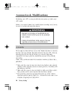 Preview for 60 page of Honda FourTrax Rancher AT 2009 Owner'S Manual