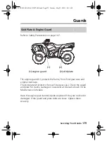 Предварительный просмотр 189 страницы Honda FourTrax Rancher TRX420FA5 2019 Owner'S Manual