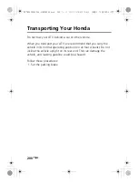 Предварительный просмотр 210 страницы Honda FourTrax Rancher TRX420FA5 2020 Owner'S Manual