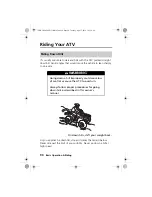 Предварительный просмотр 100 страницы Honda FourTrax Rancher TRX420FE1 2019 Owner'S Manual