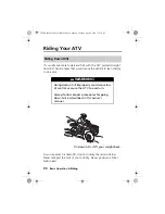 Предварительный просмотр 100 страницы Honda FourTrax Rancher TRX420FM1 2019 Owner'S Manual