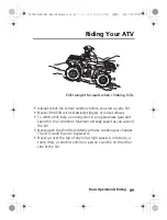 Preview for 99 page of Honda FourTrax Rancher TRX420FM1 2020 Owner'S Manual