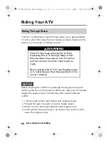 Preview for 106 page of Honda FourTrax Rancher TRX420FM1 2020 Owner'S Manual