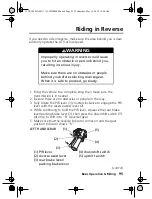 Preview for 105 page of Honda FOURTRAX RUBICON 2018 Owner'S Manual