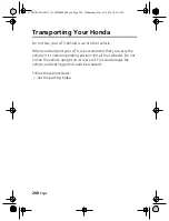 Preview for 218 page of Honda FOURTRAX RUBICON 2018 Owner'S Manual