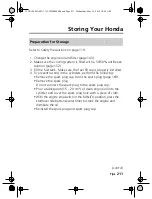 Preview for 221 page of Honda FOURTRAX RUBICON 2018 Owner'S Manual