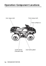 Предварительный просмотр 22 страницы Honda FourTrax Rubicon TRX520FA5 2020 Owner'S Manual