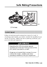 Предварительный просмотр 91 страницы Honda FourTrax Rubicon TRX520FA5 2020 Owner'S Manual