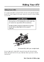 Предварительный просмотр 119 страницы Honda FourTrax Rubicon TRX520FA5 2020 Owner'S Manual