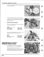 Preview for 105 page of Honda Fourtrax TRX300 Service Manual