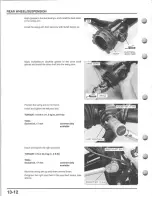 Preview for 249 page of Honda Fourtrax TRX300 Service Manual