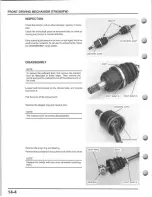 Preview for 255 page of Honda Fourtrax TRX300 Service Manual