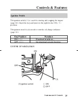 Предварительный просмотр 35 страницы Honda FOURTRAX Owner'S Manual