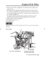 Предварительный просмотр 119 страницы Honda FOURTRAX Owner'S Manual