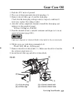 Предварительный просмотр 125 страницы Honda FOURTRAX Owner'S Manual