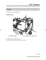 Предварительный просмотр 135 страницы Honda FOURTRAX Owner'S Manual