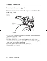 Предварительный просмотр 148 страницы Honda FOURTRAX Owner'S Manual