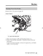 Предварительный просмотр 159 страницы Honda FOURTRAX Owner'S Manual