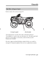 Предварительный просмотр 167 страницы Honda FOURTRAX Owner'S Manual