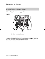 Предварительный просмотр 170 страницы Honda FOURTRAX Owner'S Manual