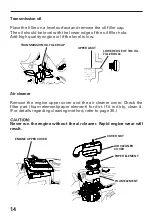 Предварительный просмотр 17 страницы Honda FR750 Owner'S Manual