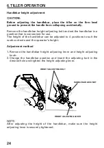 Предварительный просмотр 27 страницы Honda FR750 Owner'S Manual