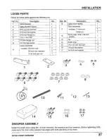 Предварительный просмотр 28 страницы Honda FS7054 Operator'S Manual