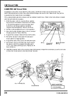 Предварительный просмотр 29 страницы Honda FS7054 Operator'S Manual