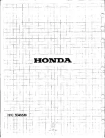 Предварительный просмотр 40 страницы Honda FS7054 Operator'S Manual