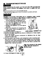 Preview for 31 page of Honda G150K1 Owner'S Manual