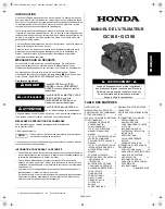 Preview for 15 page of Honda GC160 Owner'S Manual