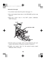 Preview for 14 page of Honda GCV135E Owner'S Manual